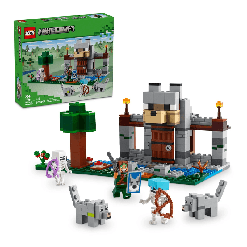 Lego Minecraft 21261 La Fortaleza Del Lobo