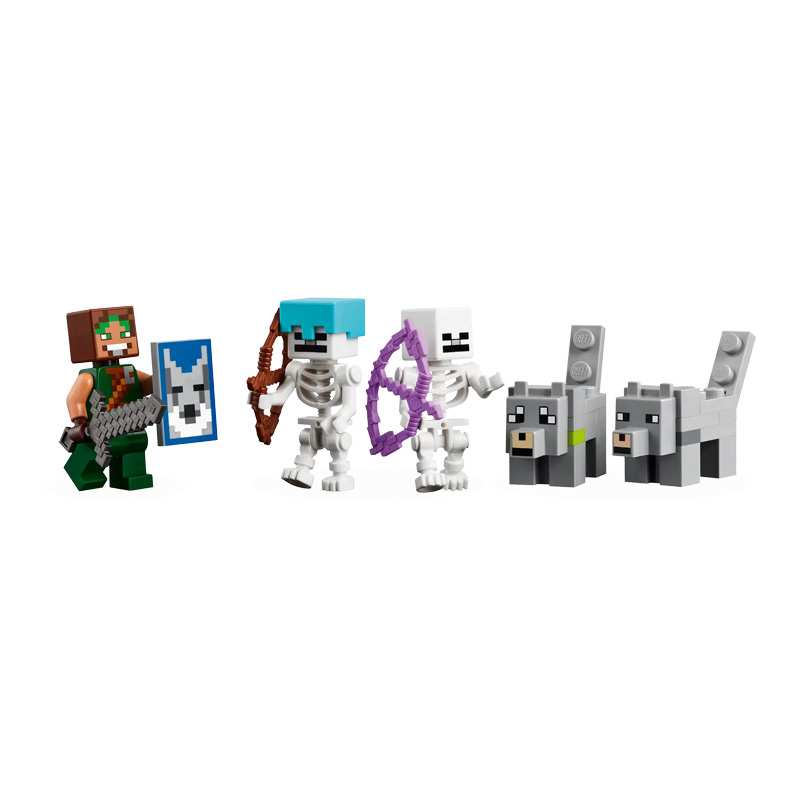 Lego Minecraft 21261 La Fortaleza Del Lobo