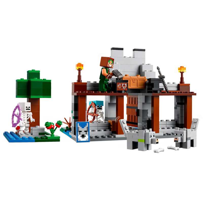 Lego Minecraft 21261 La Fortaleza Del Lobo