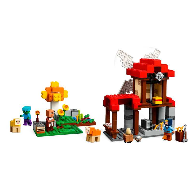 Lego Minecraft 21262 La Granja De Molinos De Viento