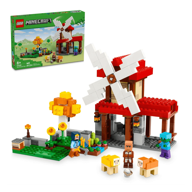 Lego Minecraft 21262 La Granja De Molinos De Viento