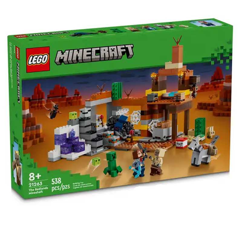 Lego Minecraft 21263 El Pozo Minero De Badlands