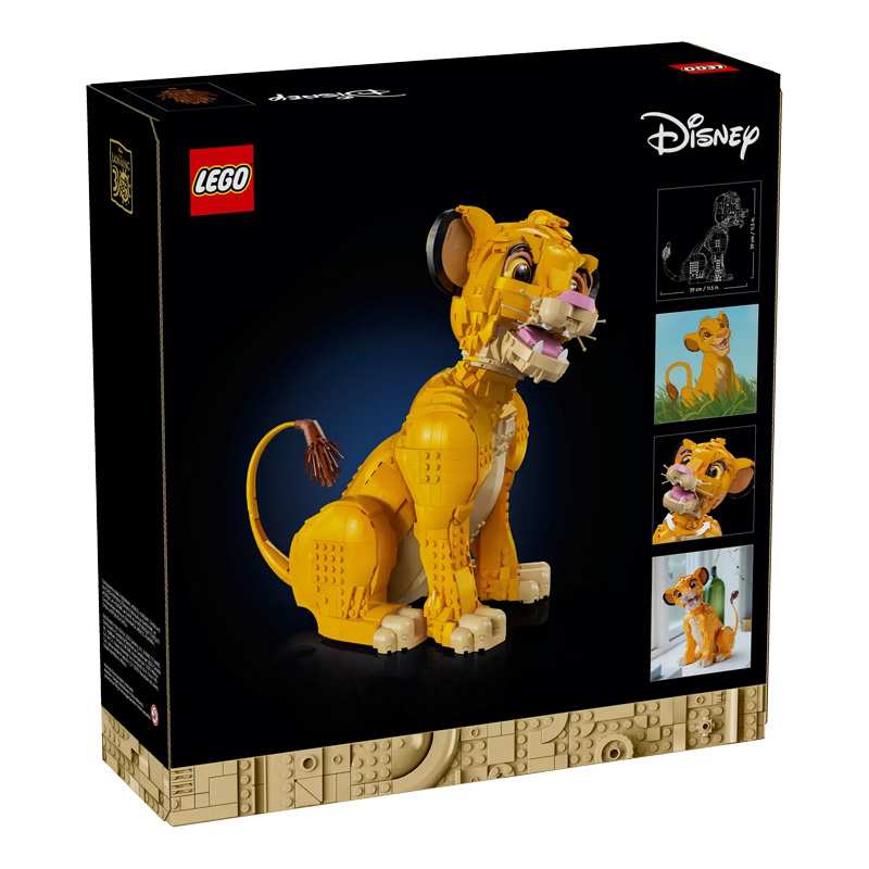 Lego Disney 43247 El Joven Simba El Rey Leon