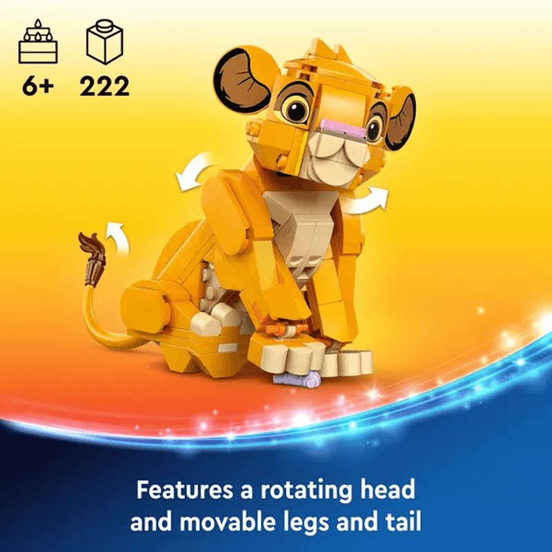 Lego Disney 43243 Cachorro De Simba El Rey Leon