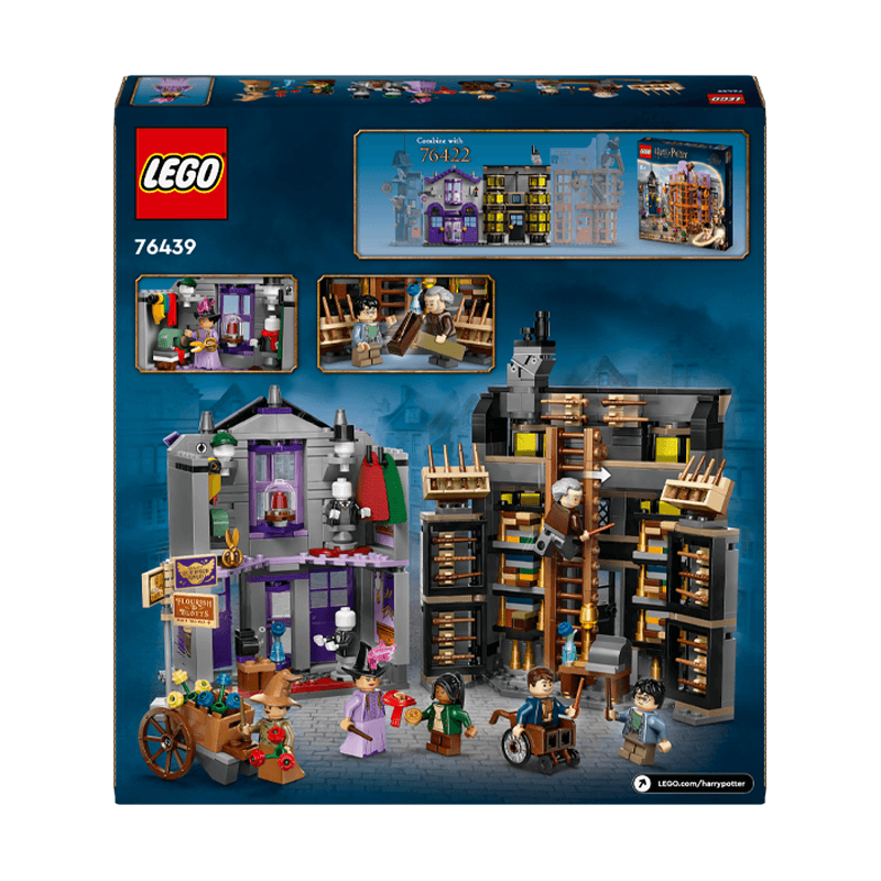 Lego Harry Potter 76439 Ollivanders Y Las Túnicas De Madam Malkin