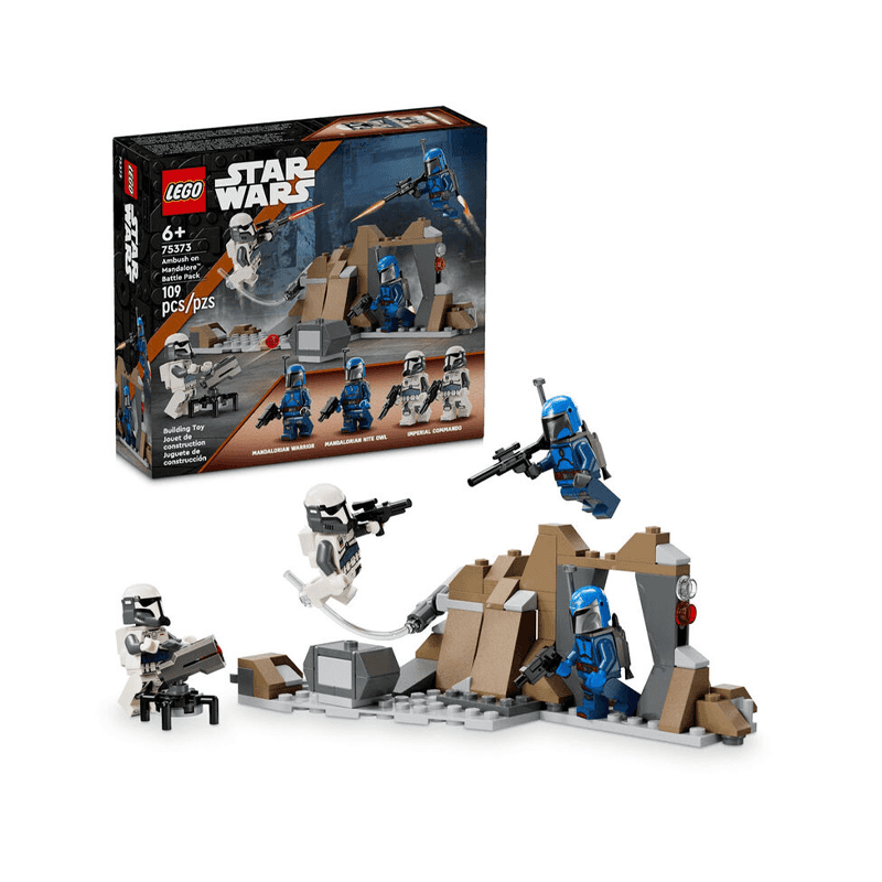 Lego Star Wars 75373 Paquete De Batalla Emboscada En Mandalore