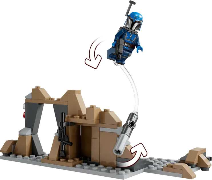Lego Star Wars 75373 Paquete De Batalla Emboscada En Mandalore