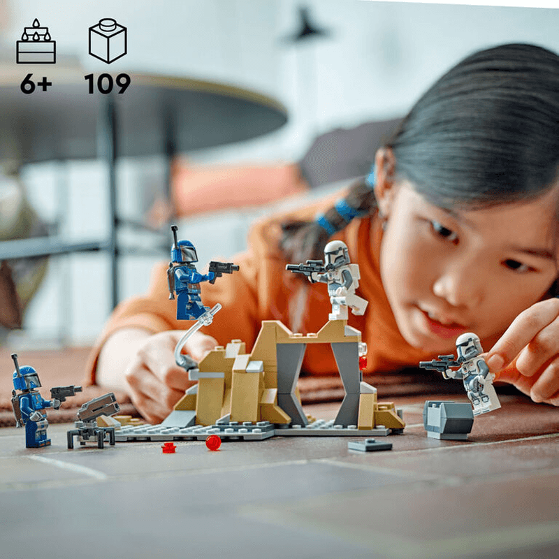 Lego Star Wars 75373 Paquete De Batalla Emboscada En Mandalore