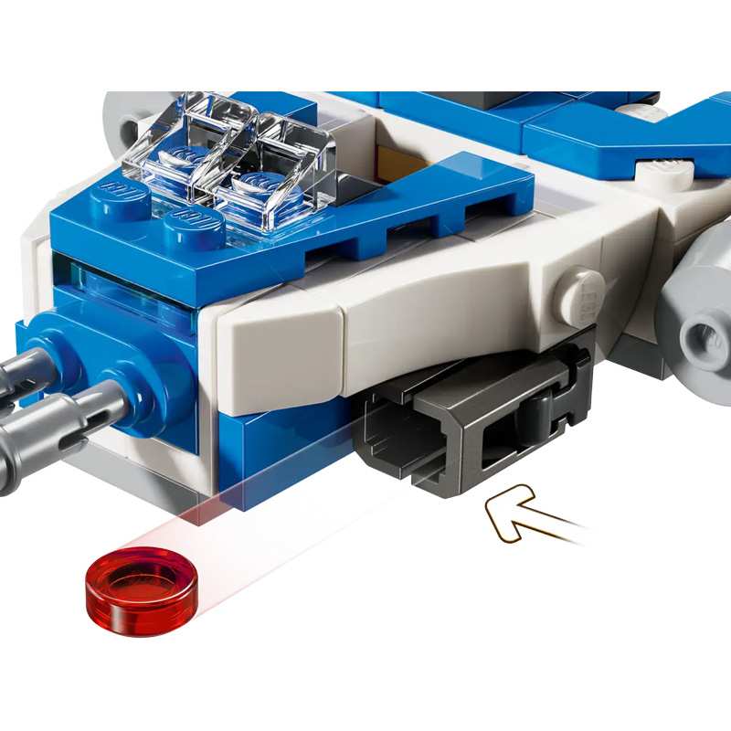 Lego Star Wars 75391 Capitán Rex Y-Wing Microfighter