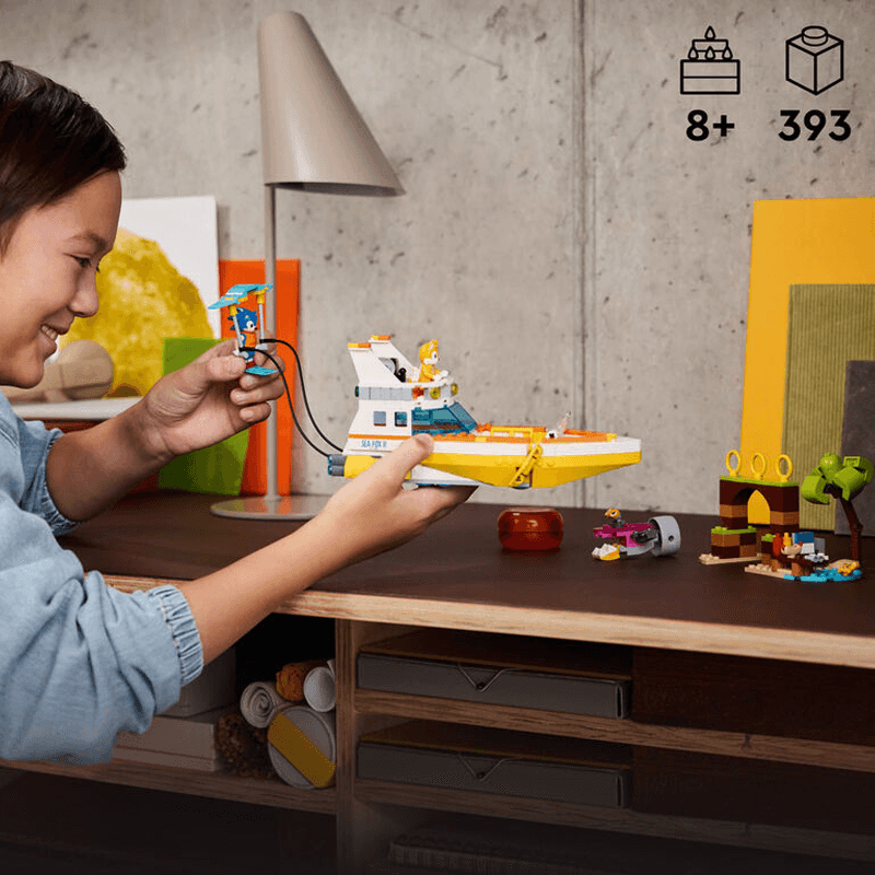 Lego Sonic 76997 El Barco De Aventuras De Tails