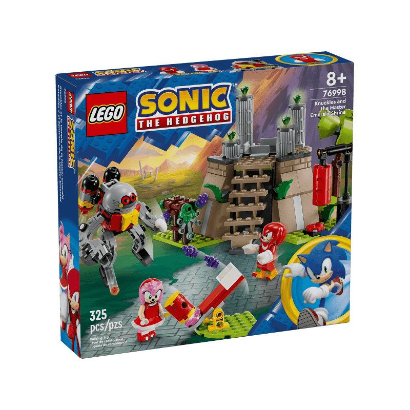 Lego Sonic 76998 Knuckles Y El Santuario De La Esmeralda Maestra