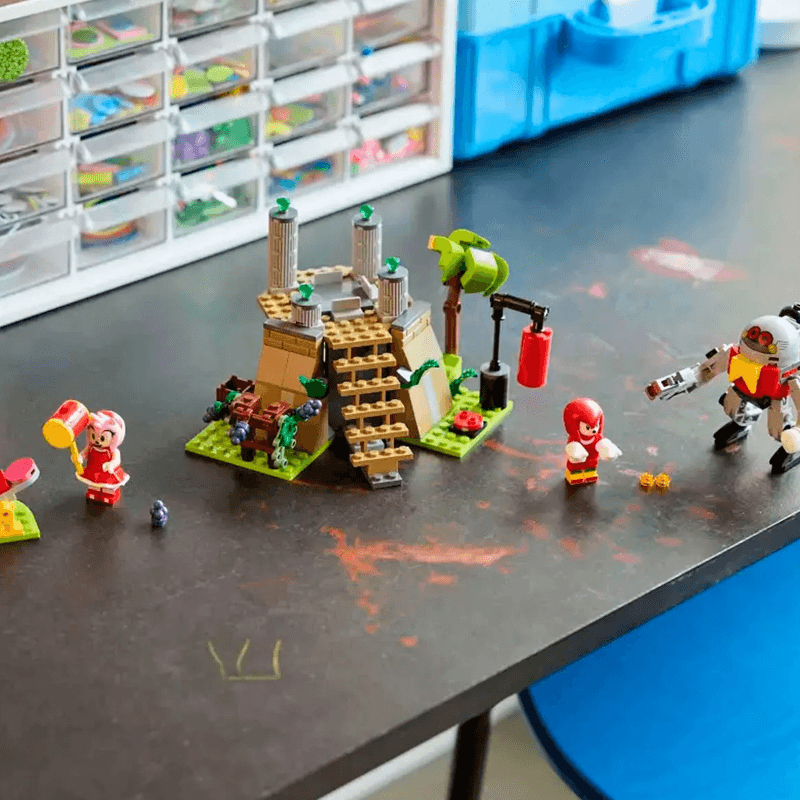 Lego Sonic 76998 Knuckles Y El Santuario De La Esmeralda Maestra