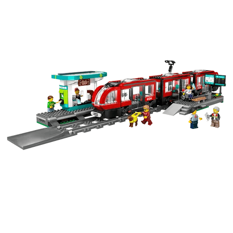 Lego City 60423 Tranvía Y Estación Del Centro De La Ciudad