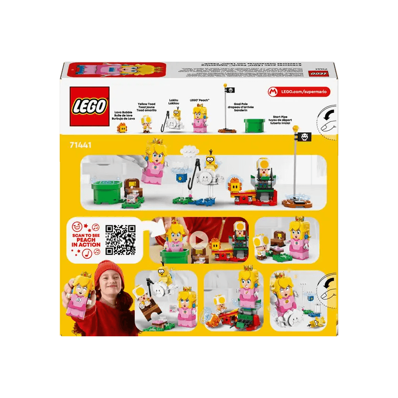 Lego Super Mario Bros 71441 Aventuras Peach Interactivo