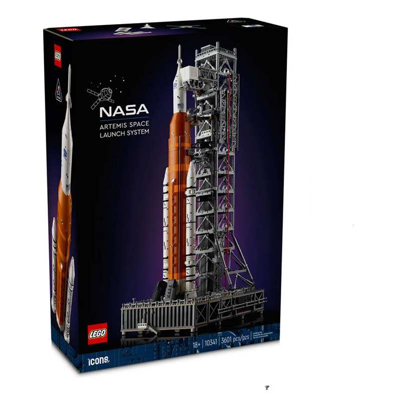 Lego Icons 10341 Nasa Sistema De Lanzamiento Espacial Artemis