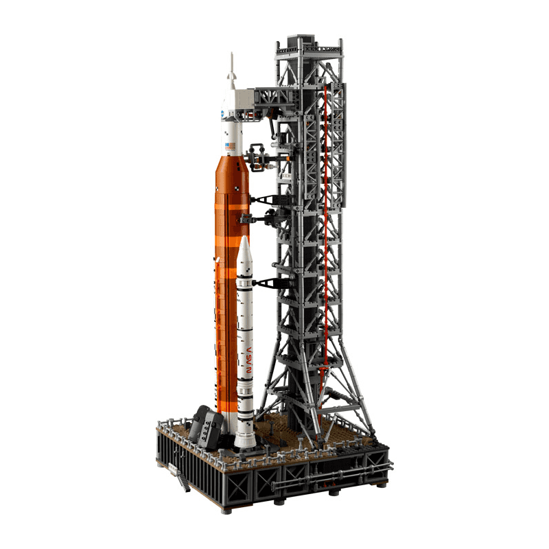 Lego Icons 10341 Nasa Sistema De Lanzamiento Espacial Artemis