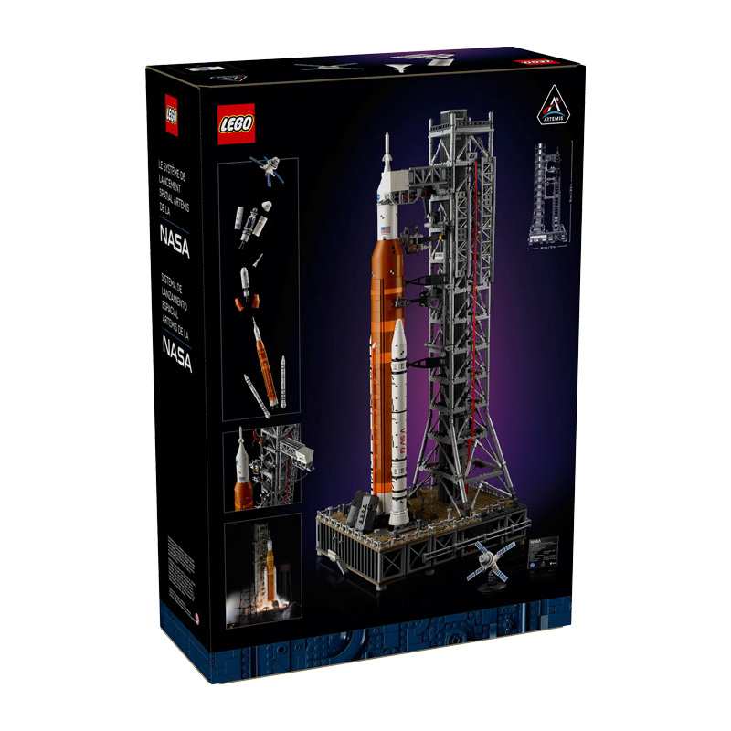 Lego Icons 10341 Nasa Sistema De Lanzamiento Espacial Artemis