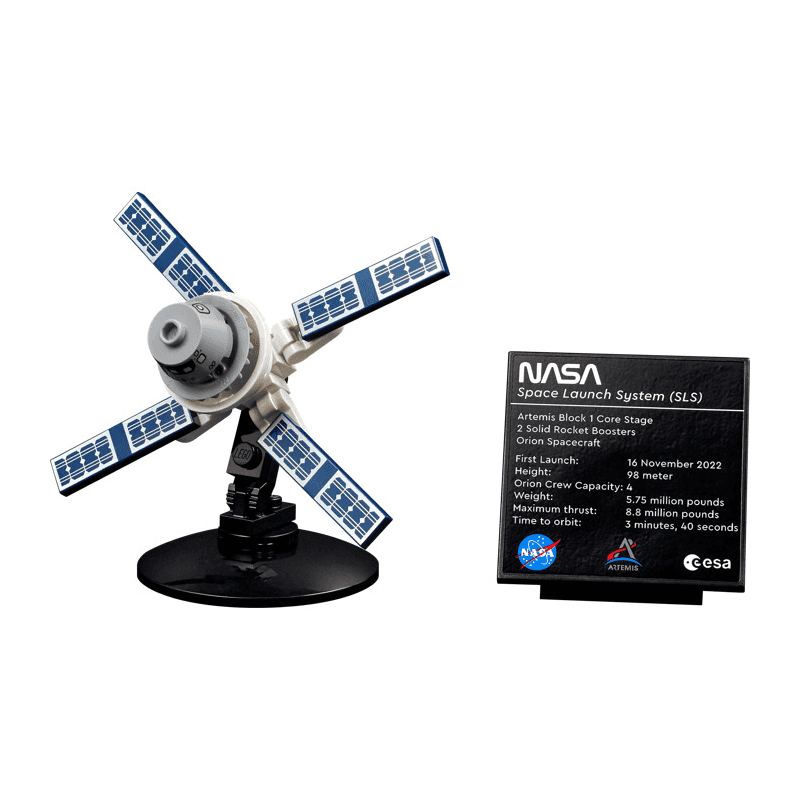 Lego Icons 10341 Nasa Sistema De Lanzamiento Espacial Artemis