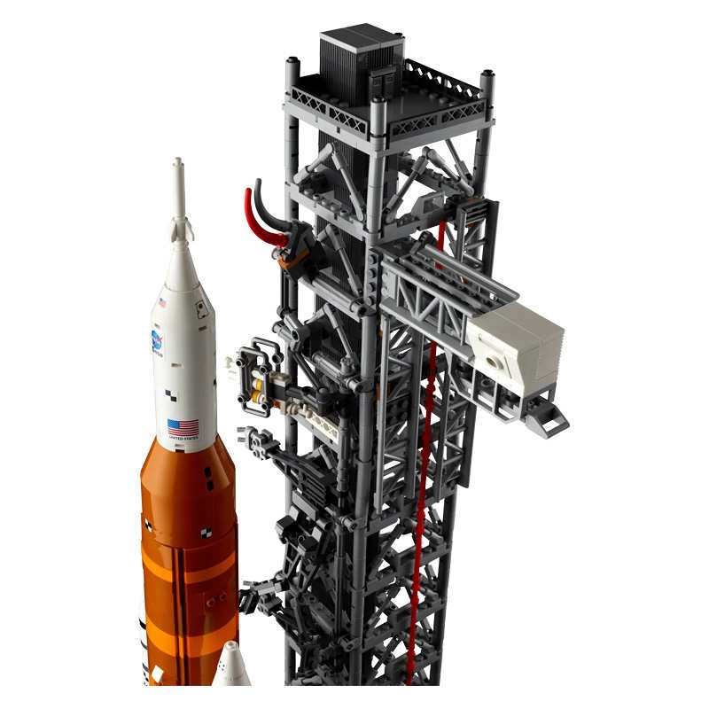 Lego Icons 10341 Nasa Sistema De Lanzamiento Espacial Artemis