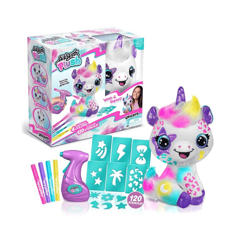 Canal Toys Style 4Ever Ofg 228 Peluche Con Aerógrafo Unicornio
