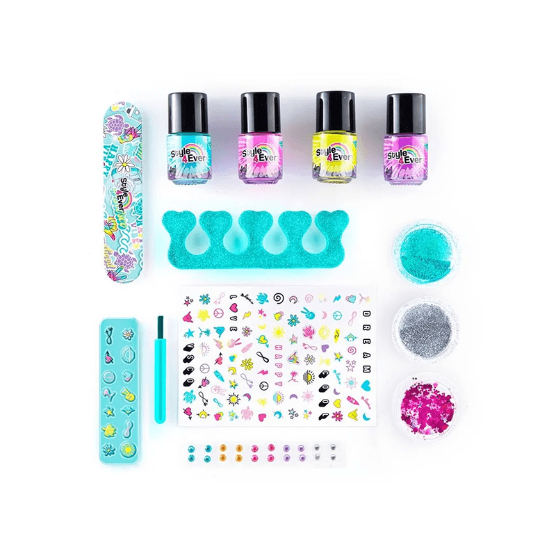 Canal Toys Style 4Ever Ofg194 Kit De Arte De Uñas Con Brillo