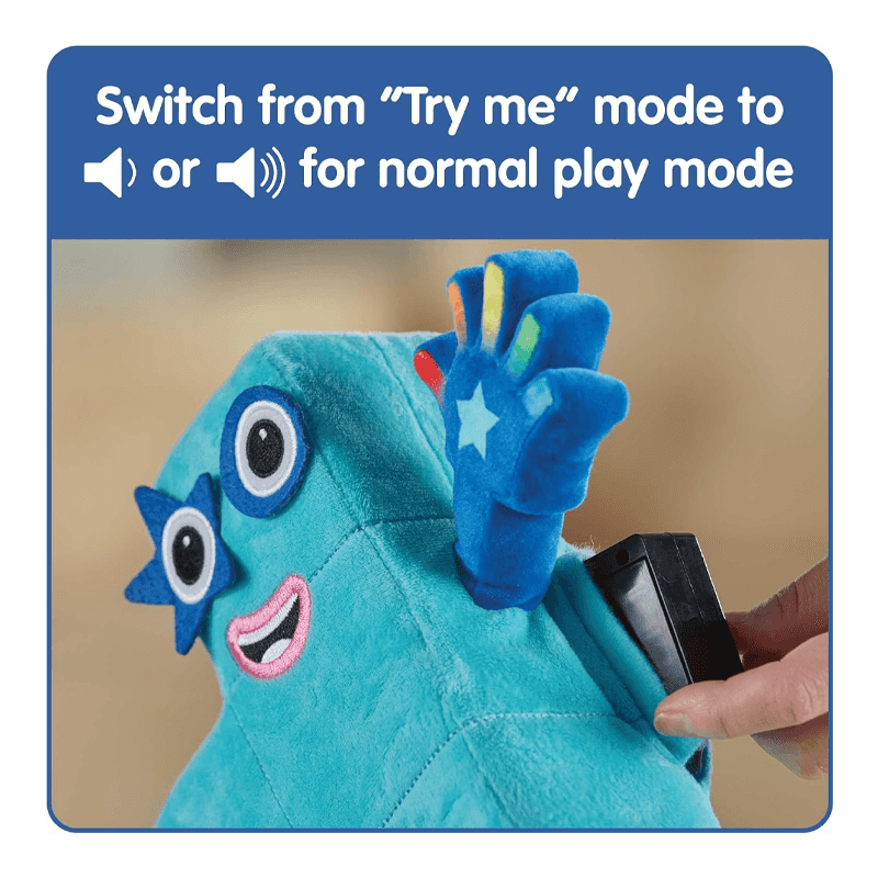 Hand2Mind Numberblock 95352 Peluche Numberblock Para Cantar Cinco