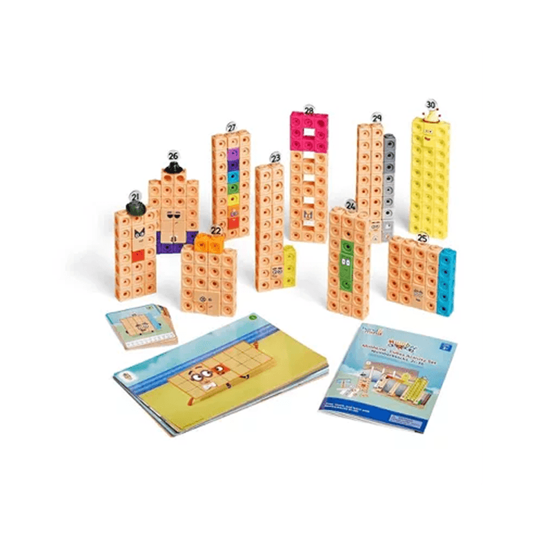 Hand2Mind Numberblock 96321 Conjunto De Actividades Cubes 21-30