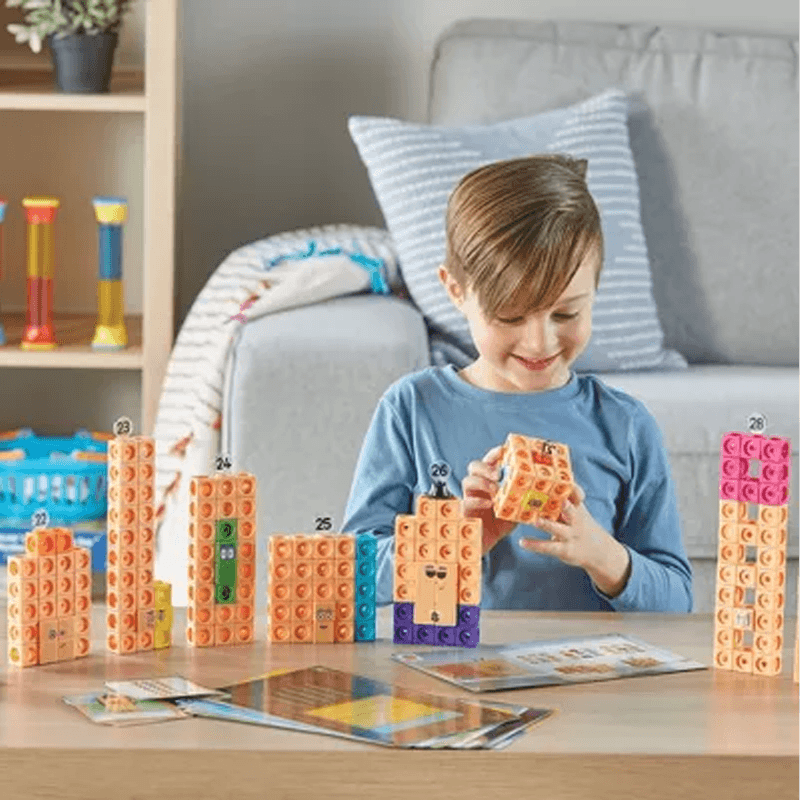 Hand2Mind Numberblock 96321 Conjunto De Actividades Cubes 21-30