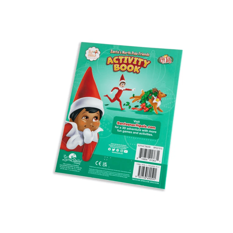 The Elf On The Shelf  Eotsactbook Libro Los Amigos De Papá Noel En El Polo Norte