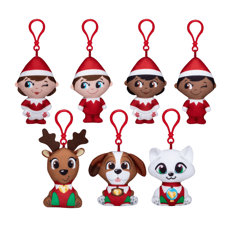 The Elf On The Shelf  Ppminipdq3 Peluches De Amigos - Serie Mini Clips Surtido