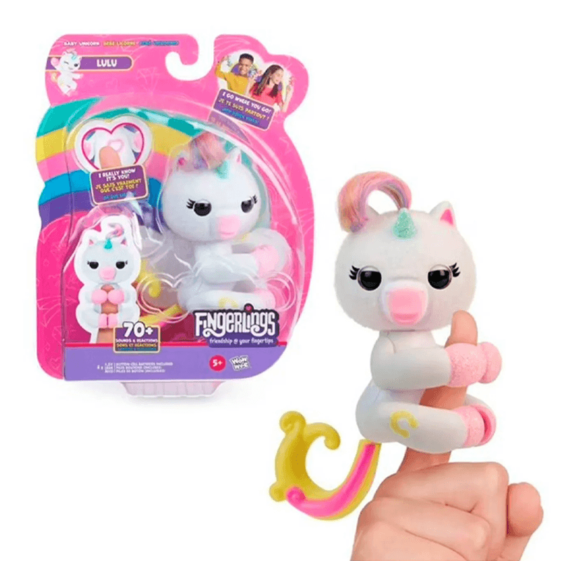 Boing Toys Fingerlings 3112 Unicornio Interactivo S2 Lulu