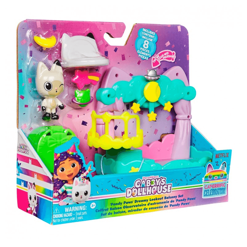 Spin Master Gabbys Dollhouse 6069729 Set De Balcón Surtido