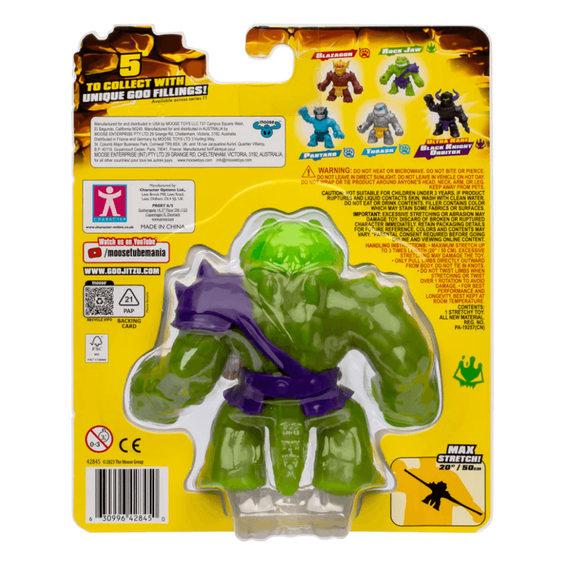 Moose Goo Jit Zu 42779 Figura Stretch Strikers X1 Surtido