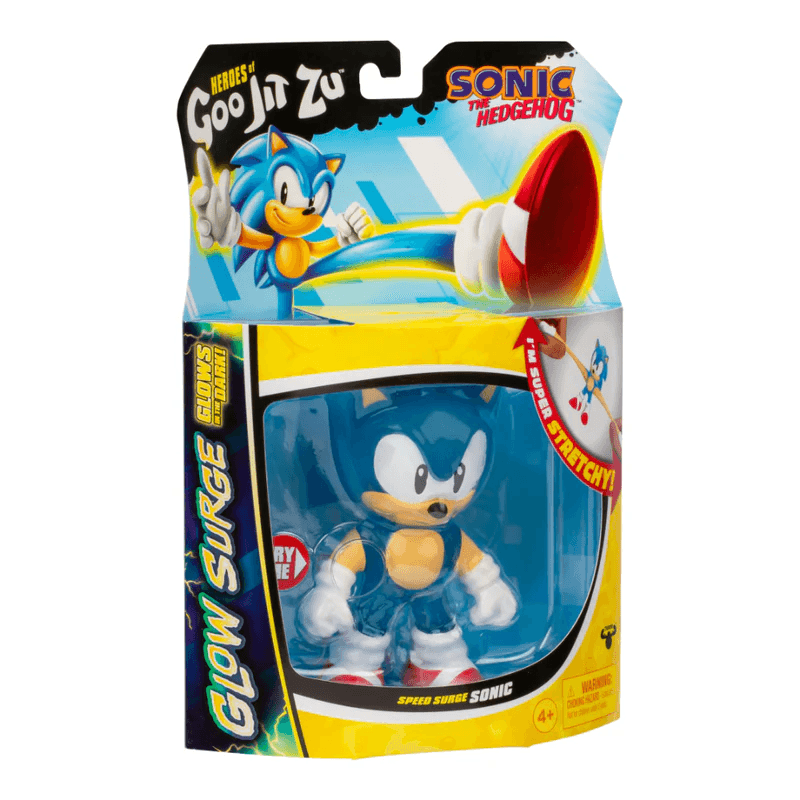 Moose Goo Jit Zu 42744 Figura Glow Surge Sonic The Hedgehog X1 Surtido