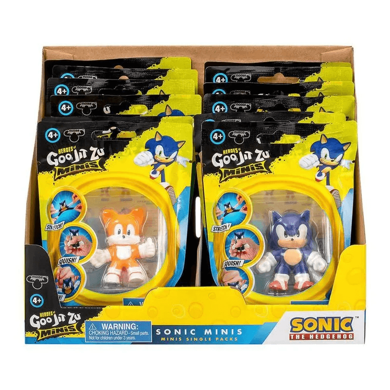 Moose Goo Jit Zu 8312 Mini Figuras Sonic The Hedgehog X1 Surtido