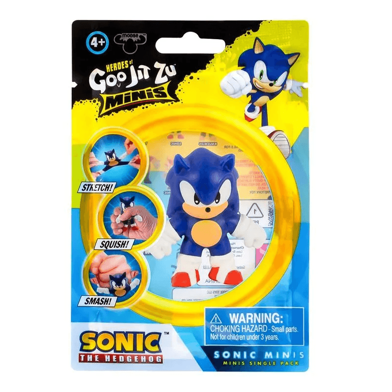 Moose Goo Jit Zu 8312 Mini Figuras Sonic The Hedgehog X1 Surtido