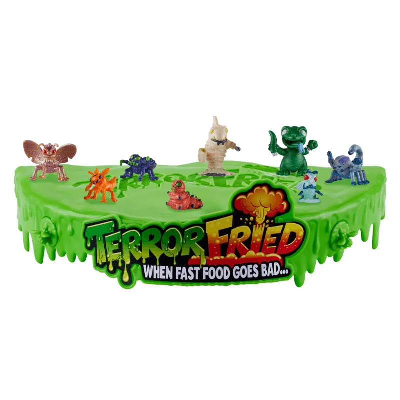 Bandai Namco Terror Fried 8095 Cubeta Desagradable Figuras X8