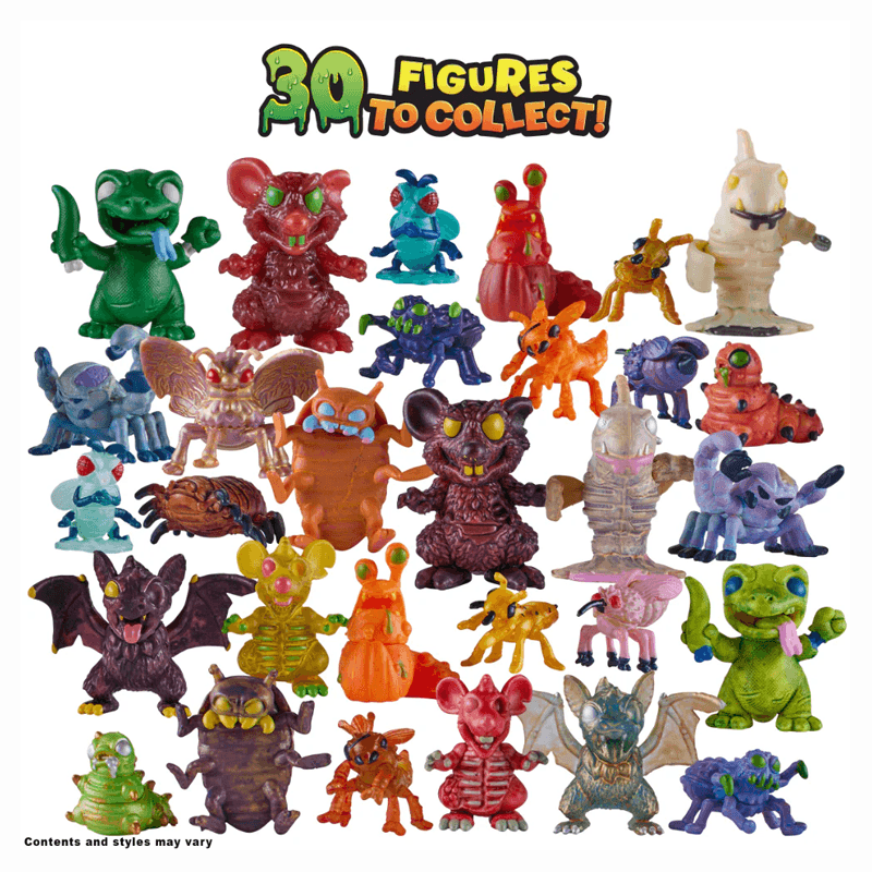 Bandai Namco Terror Fried 8095 Cubeta Desagradable Figuras X8