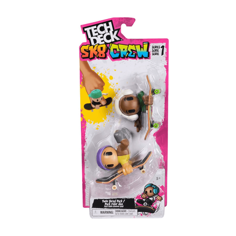 Spin Master Tech Deck 6071061 Skate Sk8 Crew Básico De Iniciación Surtido