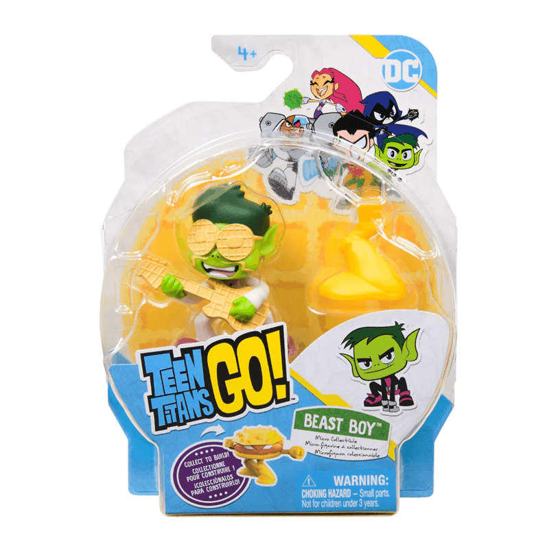 Spin Master Dc Comics 6070381 Teen Titans Go Micro Figura Colecc X 1 Surtido