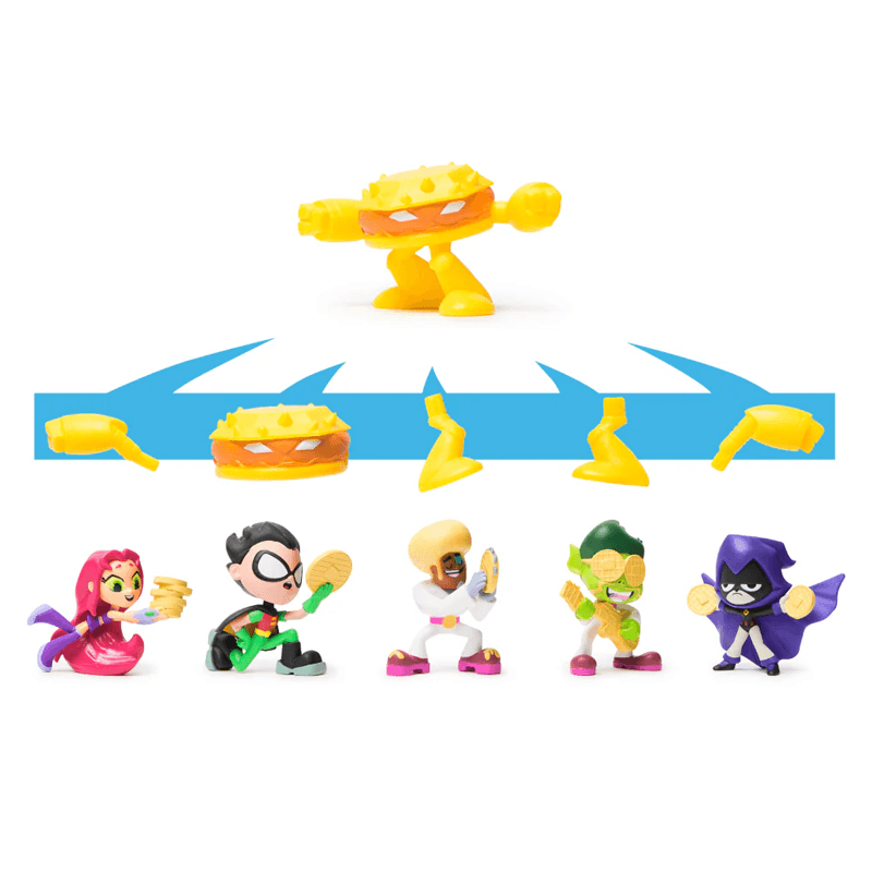 Spin Master Dc Comics 6070381 Teen Titans Go Micro Figura Colecc X 1 Surtido