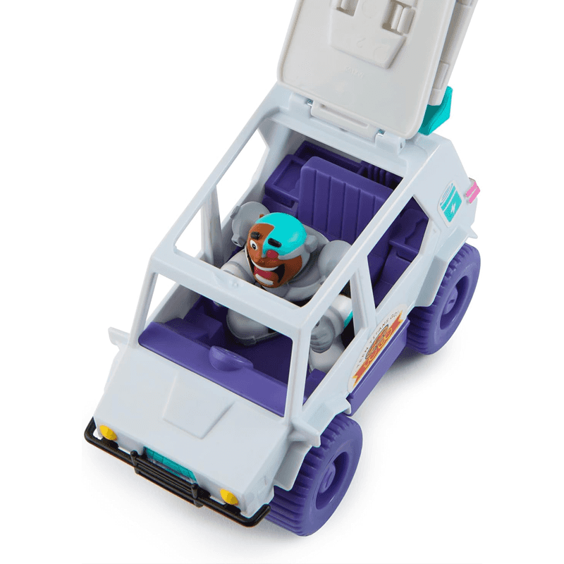 Spin Master Dc Comics 6070404 Teen Titans Vehiculo Lanzador Pizza