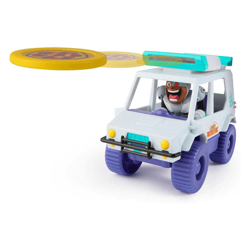 Spin Master Dc Comics 6070404 Teen Titans Vehiculo Lanzador Pizza