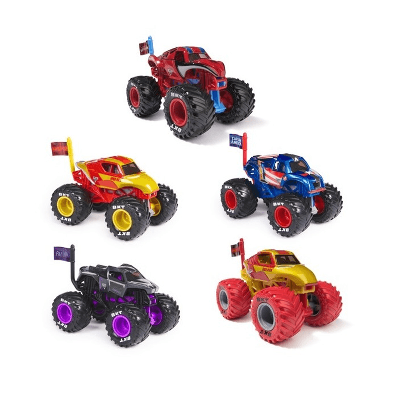 Spin Master Monster Jam 6069960 Vehiculo Marvel 1:64 X1 Surtido