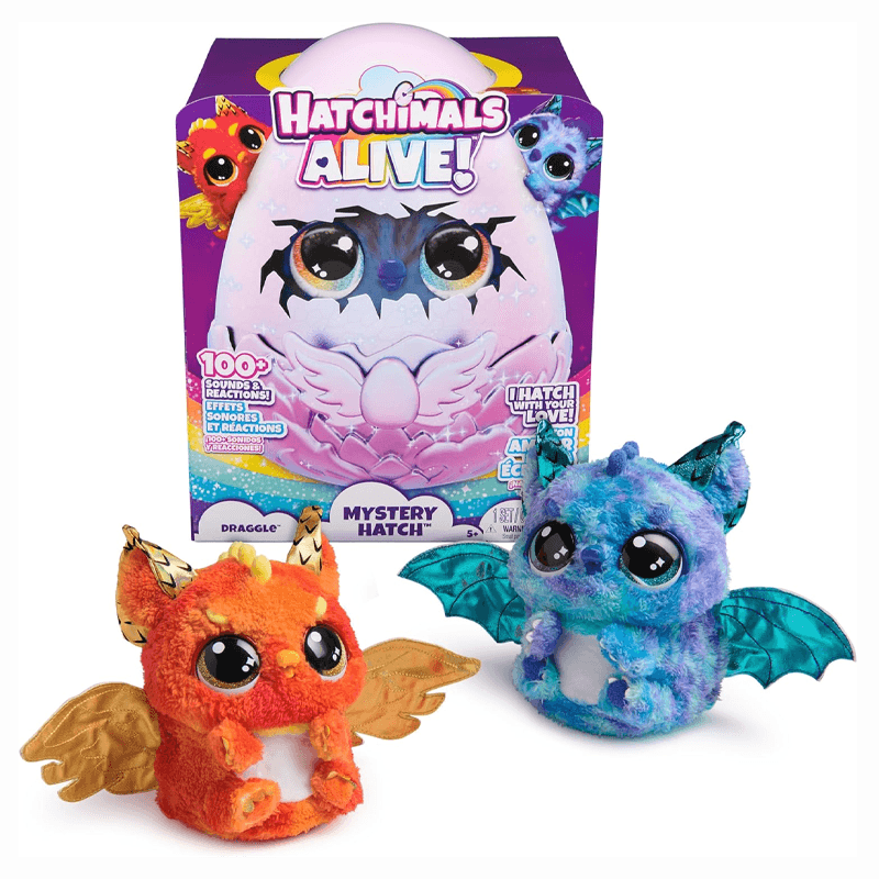 Spin Master Hatchimals 6069282 Huevo Draggle Interactivo Sorpresa