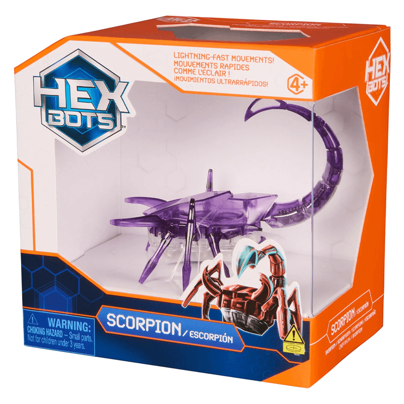 Spin Master Hex Bots 6071518 Escorpión Movimientos Rapidos