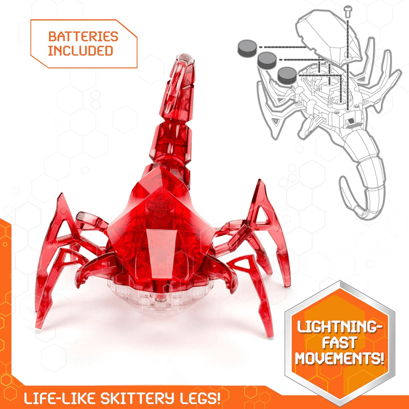 Spin Master Hex Bots 6071518 Escorpión Movimientos Rapidos
