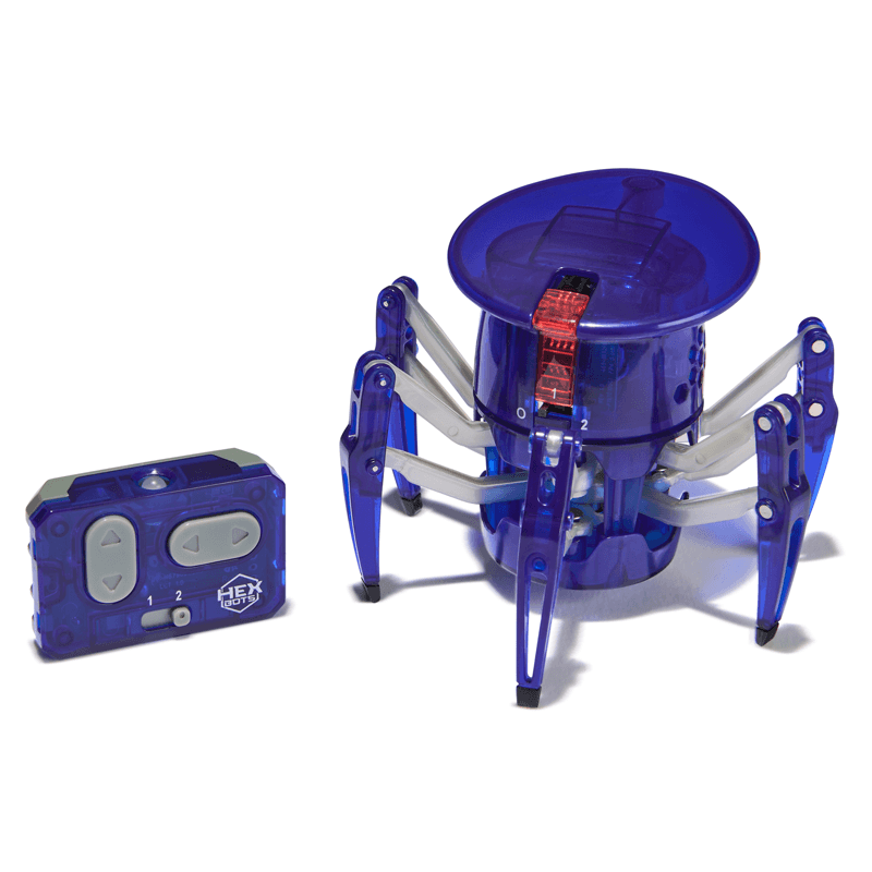 Spin Master Hex Bots 6071528 Araña Rapida Y Espeluznante