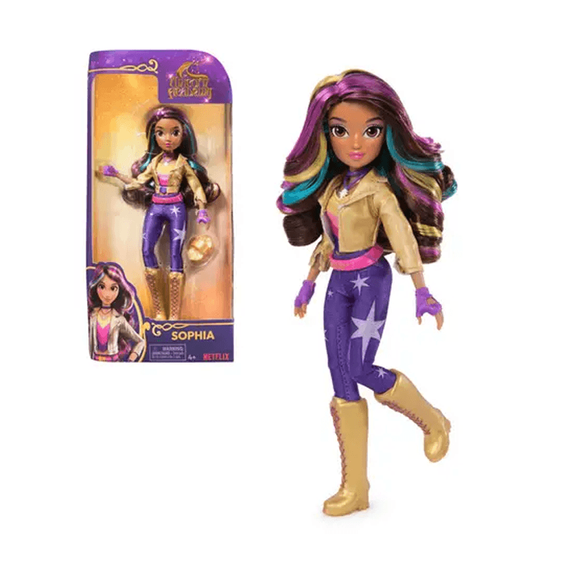 Spin Master Unicorn Academy 6071155 Muñeca Fashion 9.5Plg X1 Surtido