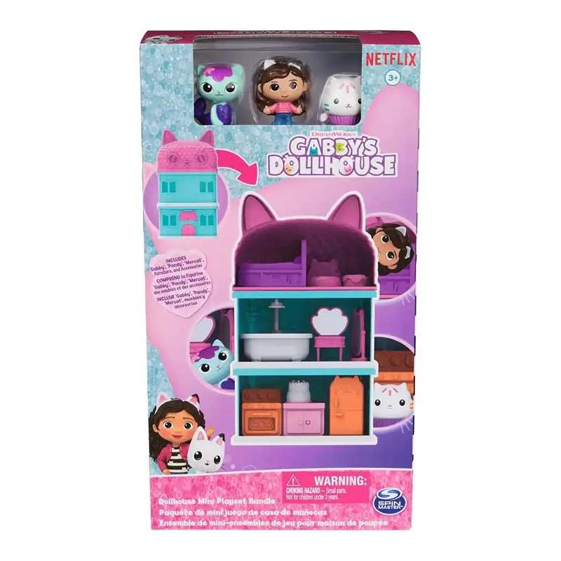 Spin Master Gabbys Dollhouse 6071198 Set Mini Casa Para Muñecas
